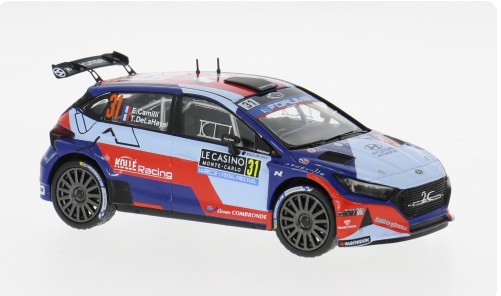 Hyundai i20 N Rally2 WRC No.31 Rally Monte Carlo 2025 Camilli/De la Haye - 1:43